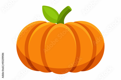 pumpkin vector illustration, halloween pumpkin isolated