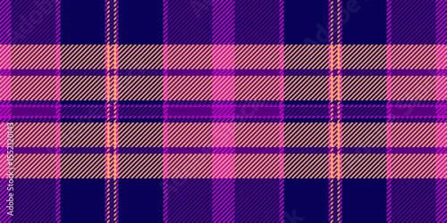 Vibrant pink and purple plaid pattern.  Perfect for textile design, fashion, and website backgrounds.