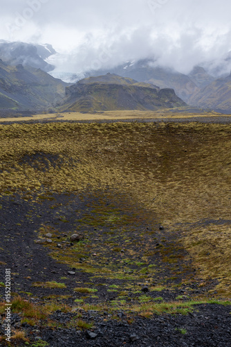 mächtige Natur im Land aus Feuer und Eis