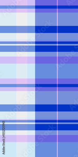 Clan fabric check background, us texture tartan vector. Bandanna seamless plaid pattern textile in blue and light colors.