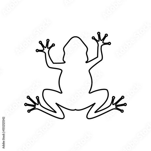 frog line icon