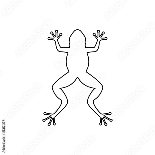 frog line icon