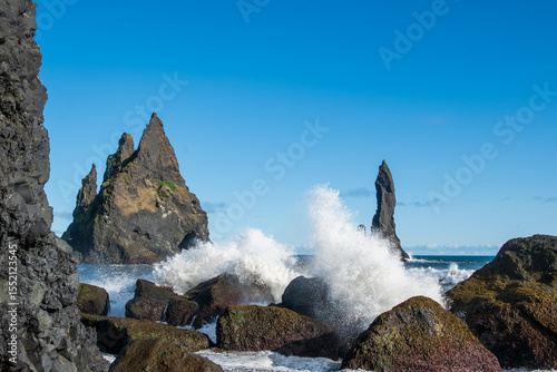 gefährliche Küsten- Island