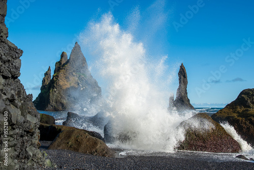 Reynisfjara- gefährliche Brandung