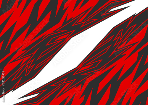 Abstract background with geometric spike arrow line pattern and with some copy space area