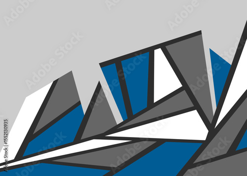 Abstract background with colorful geometric lines pattern and with some copy space area