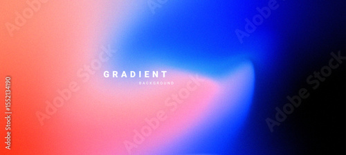 Abstract grainy gradient background with soft blur and vivid color