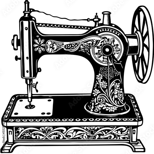 vintage sewing machine