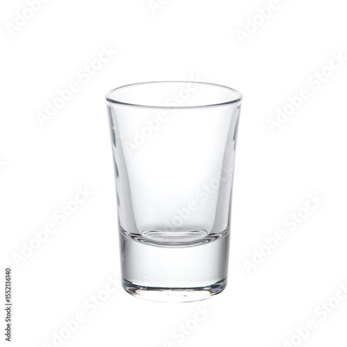 Wallpaper Mural Clear shot glass on white background   Torontodigital.ca