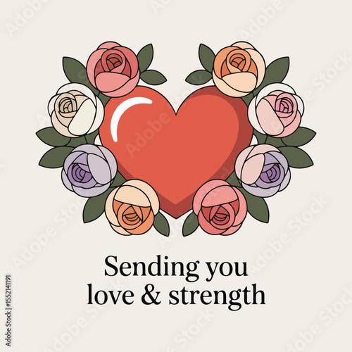 Solid color World Rose Day vector collection with rose icons, hand holding rose, ribbon, heart, and typography elements for healthcare and awareness design projects