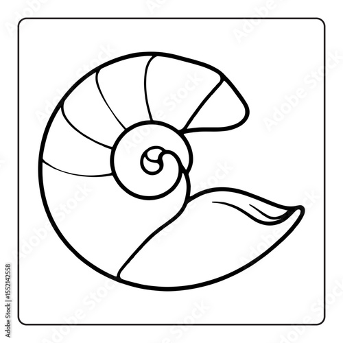 vector illustration of ocean animal