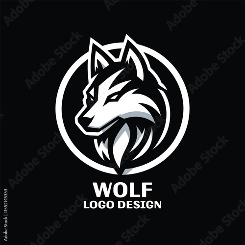 Wolf Vector Logo Design