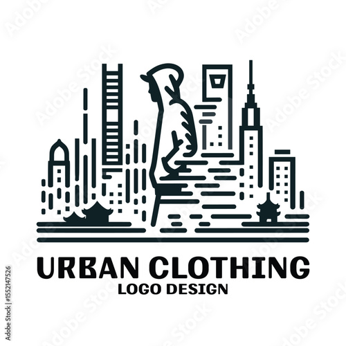 Urban Clothing Vector Logo Design
