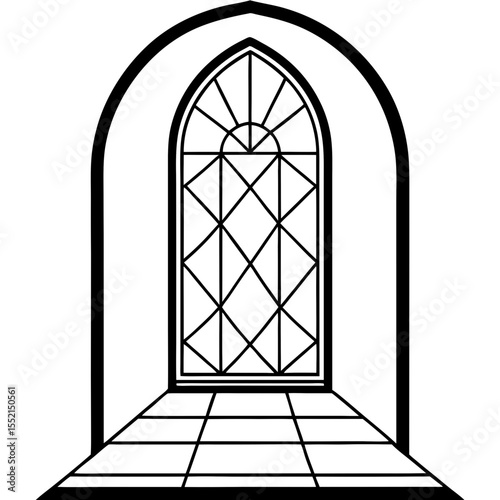 stained glass window
