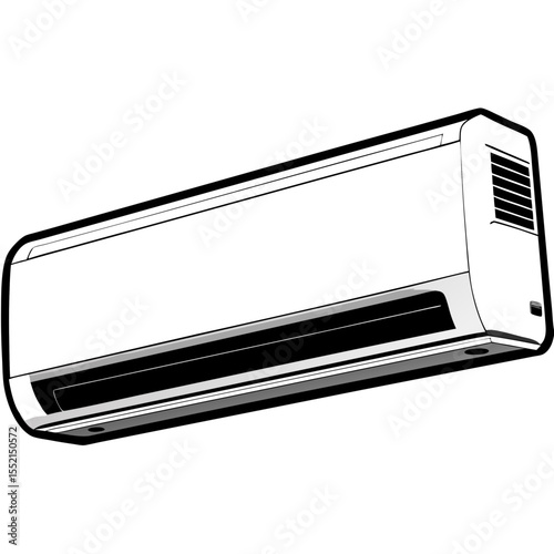 air conditioner vector illustration