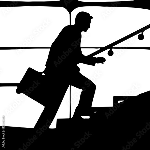 Busy office worker 