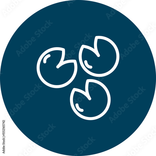 Chinese Fortune Vector Line Icon Design