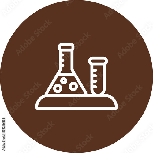 Dna Vector Line Icon Design