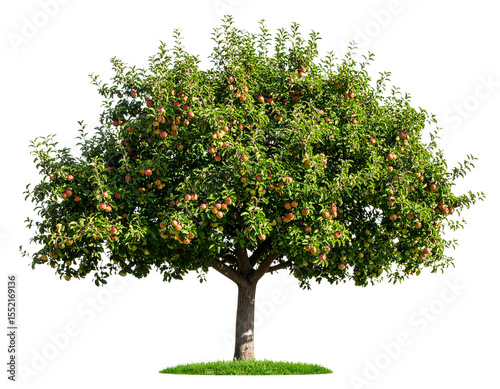  Firefly_PNG Apple tree produce fruit plant.