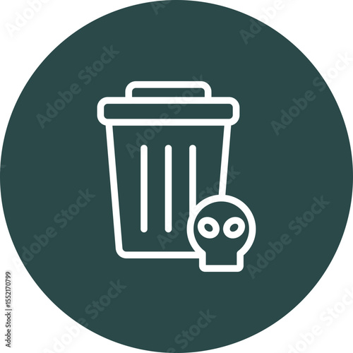 Junk Vector Line Icon Design
