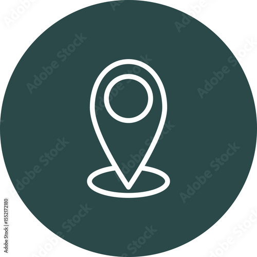 Free Download Map Pointer Vector Line Icon Design - GFXLoad
