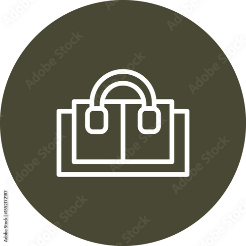 Audio Book Vector Line Icon Design