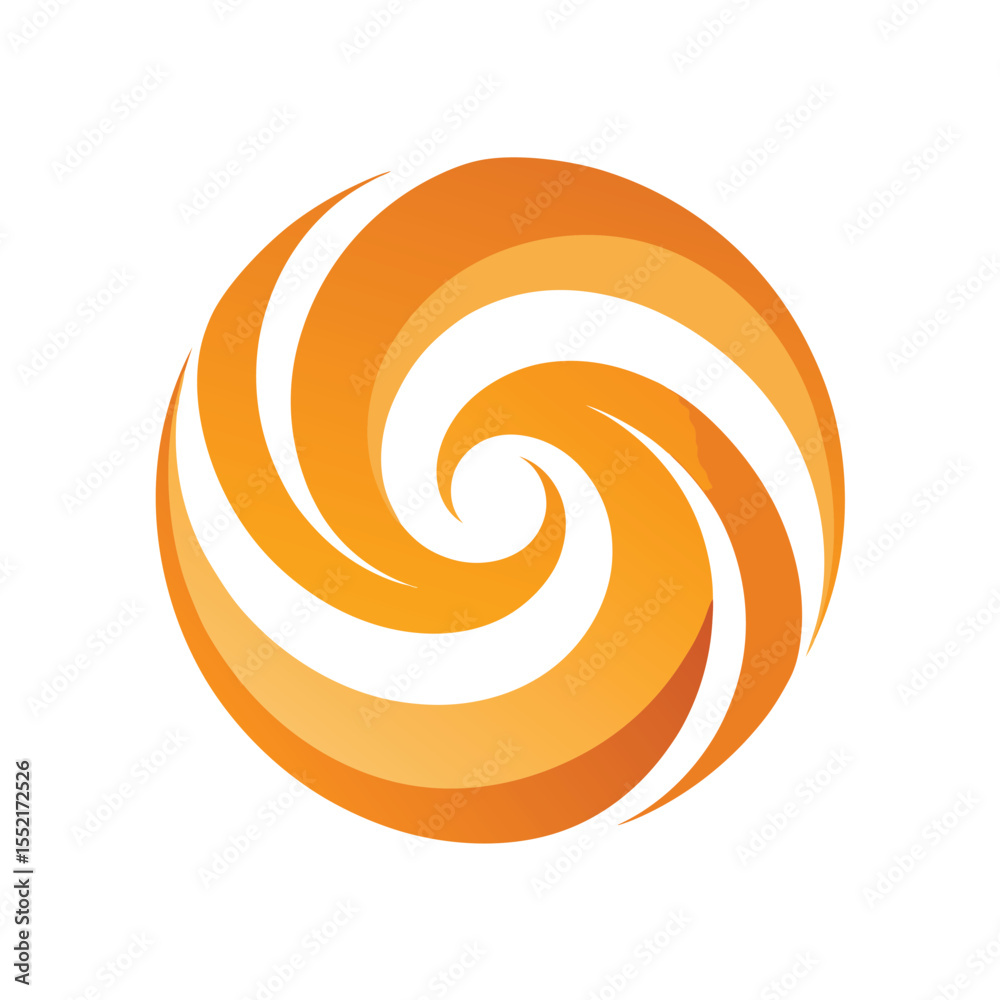 Fototapeta premium Honey Swirl Abstract Background with White Space