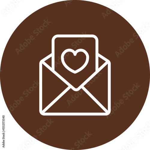 Flagged Vector Line Icon Design