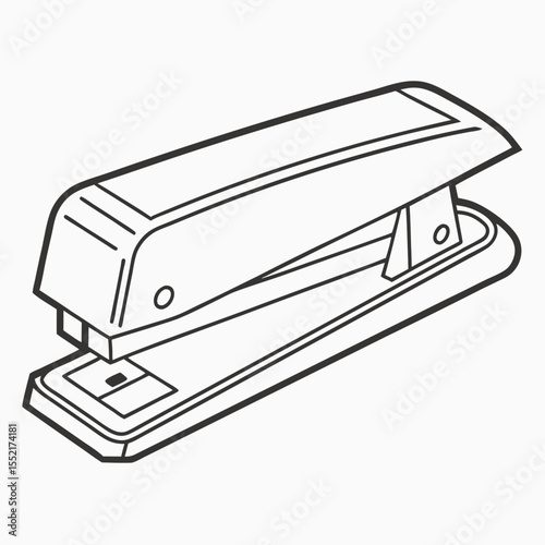 Classic Office Stapler for Secure Document Binding and Efficient Paper Fastening
