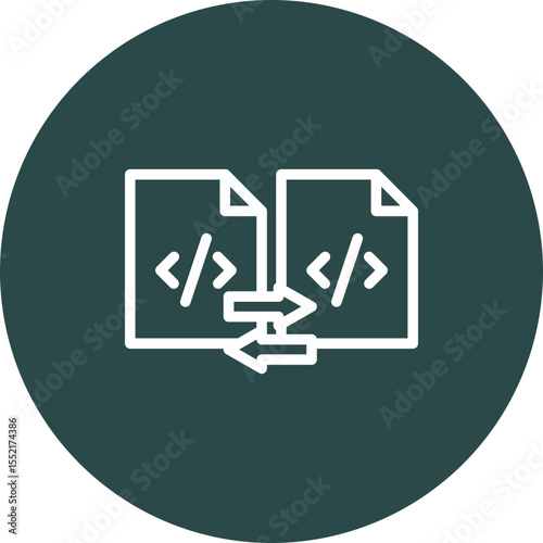 Data Transfer Vector Icon Design