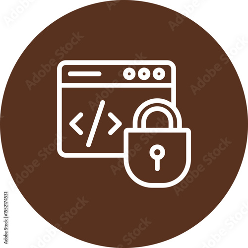 Security System Vector Icon Design