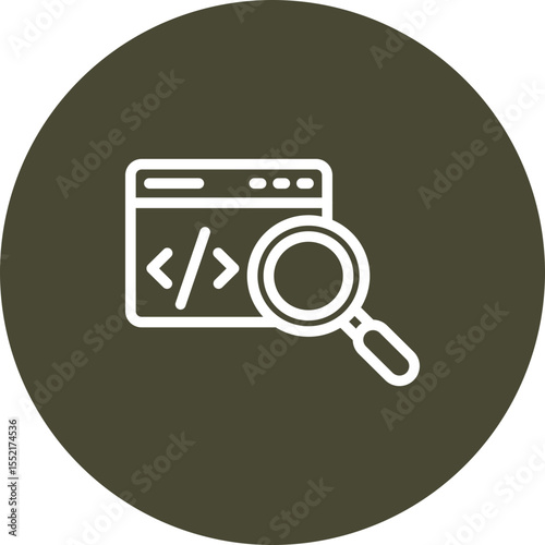 Search Vector Icon Design