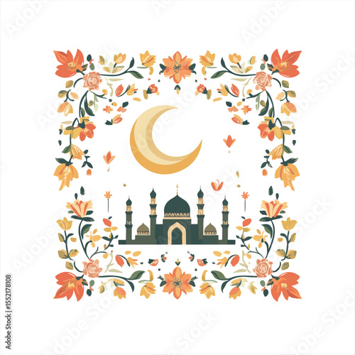mosque in the night
