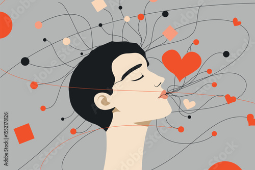 Head, Confidence, Struggle, Path, Growth, Tree, Thoughts, Communication, Success, Person, Man, Job, Business, Personality, Brain, Mind, Artwork, Vector