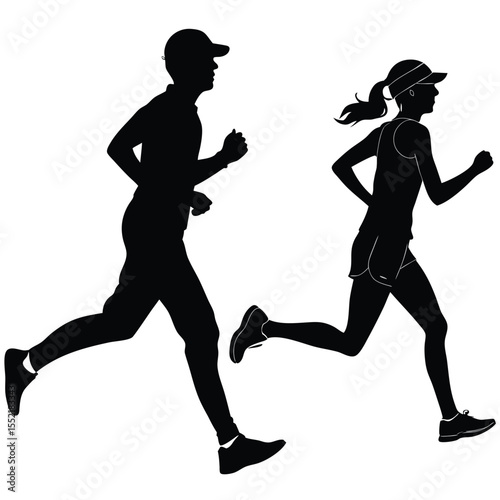black-silhouette-vector-of-running-people--white-b