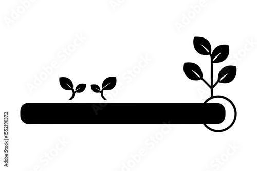 Interactive CO2 Reduction Progress Bar with Vine Animation – Track & Neutralize Emissions
