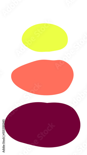 Creative minimalist hand draw Abstract art background. Modern aesthetic illustrations. Bohemian style Collection of contemporary artistic Design for wall decoration, postcard, poster, brochure