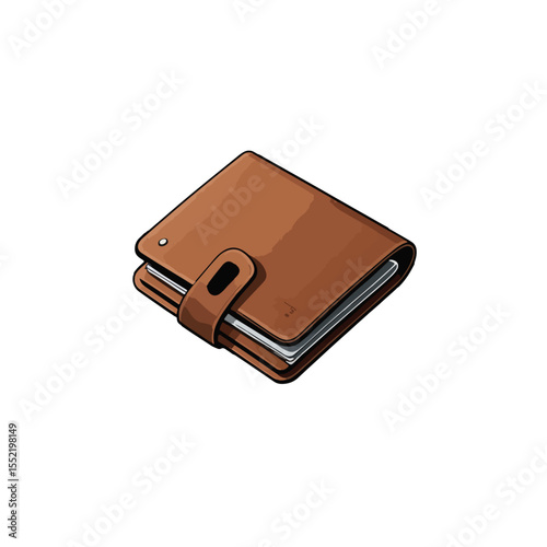 wallet illustration