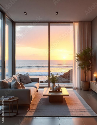 interior luxury apartment comfortable suite lounge