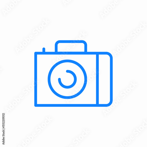 camera app icon sign vector