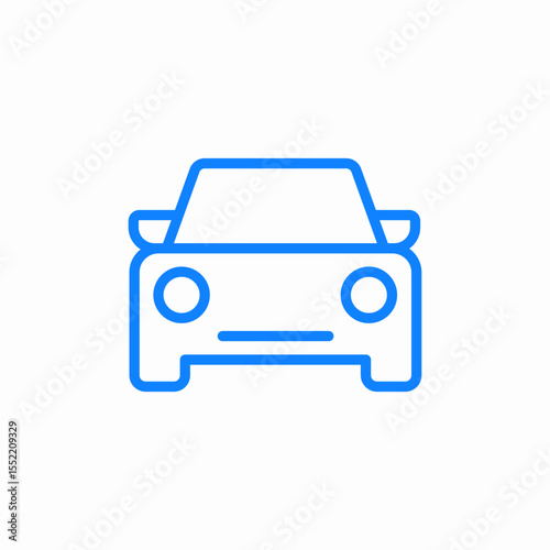 car drive icon sign vector