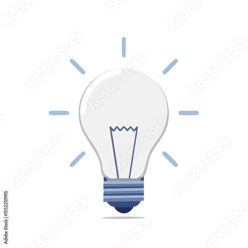 Light bulb illuminating on a black background idea innovation and creativity concept inspiration symbol for new projects or business