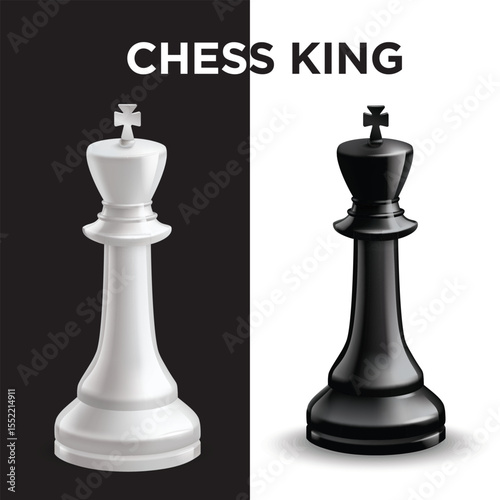International Chess day chess King black and white colour with black and white background strategic, decision, leader, win, tower, object, isolated, design, checkmate, leadership, wooden, graphic, cla