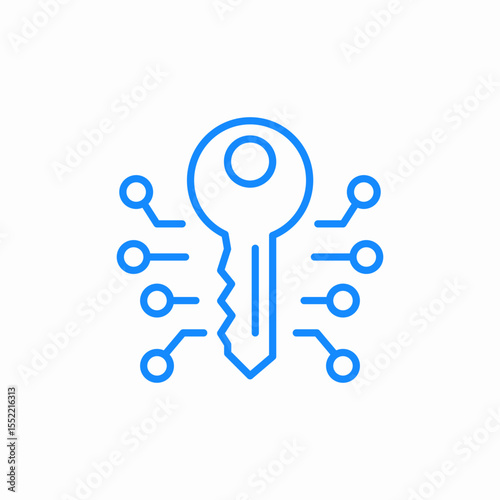 security system icon sign vector