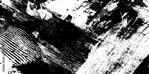 Abstract seamless dirty fingerprint cluster with oil streak for grunge design