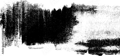 Seamless distressed texture with hand rolled ink for artistic background and design element