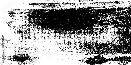 Seamless dry brush texture with acrylic smears for artistic design and backgrounds