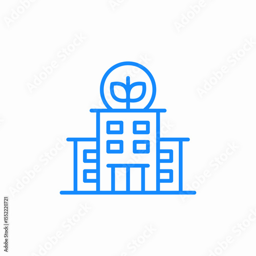 eco business icon sign vector