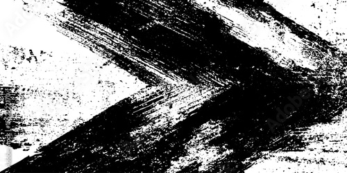 Seamless grunge arrow pattern with ink splatter for bold design