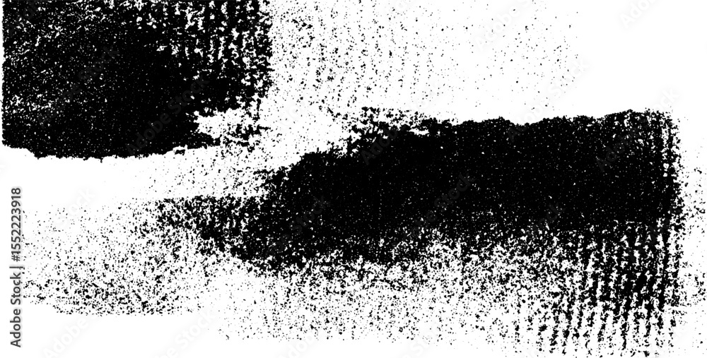 Fototapeta premium Seamless halftone dot texture with dry ink effect for creative design projects